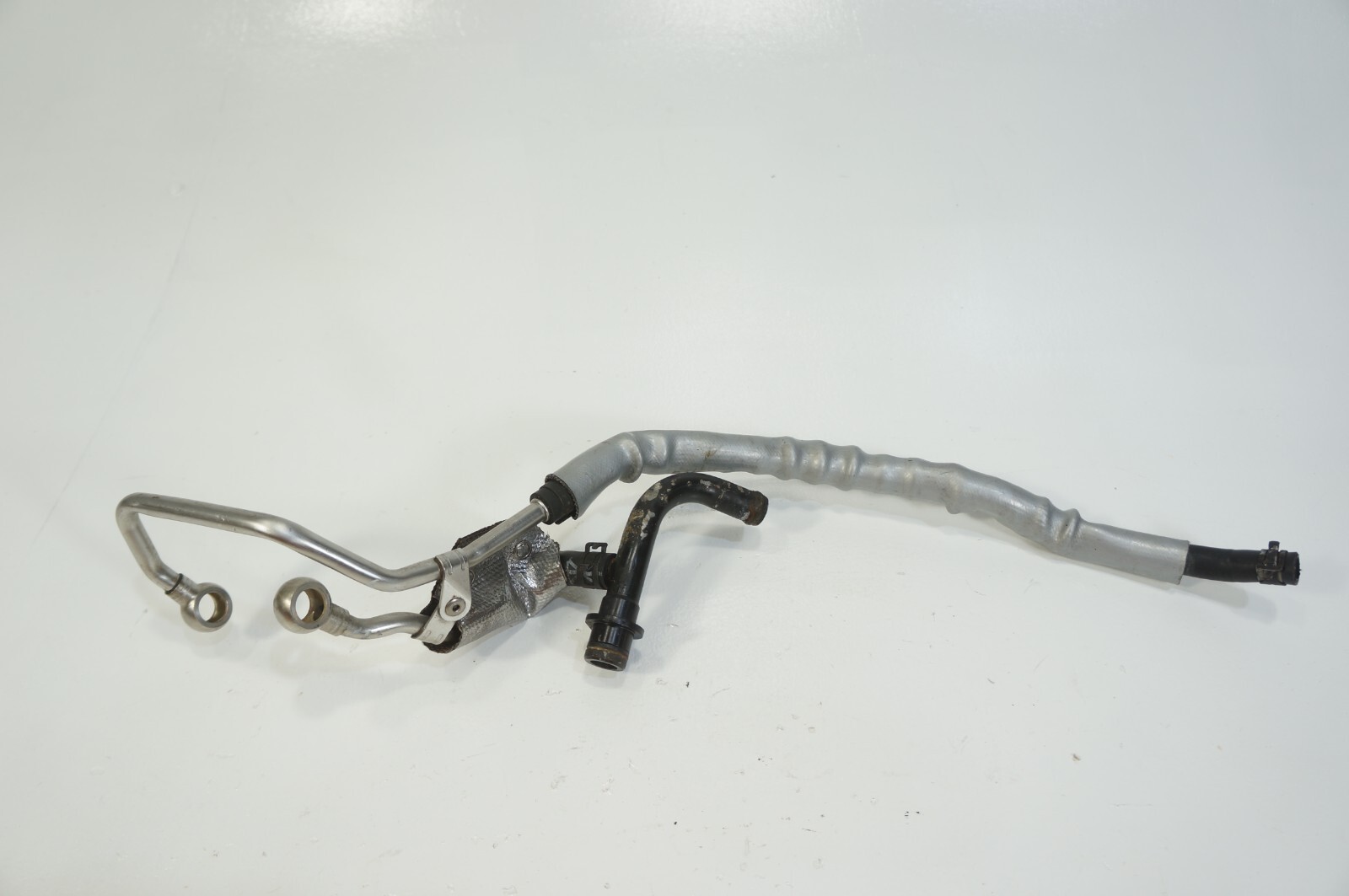 03-08 Bentley Continental Flying GTC GT Turbocharger Oil Line Hose Left Side OEM
