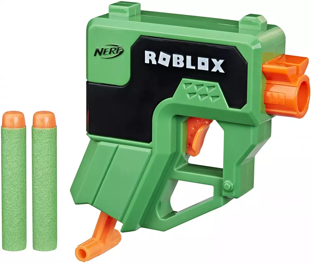 NERF Roblox Phantom Forces: Boxy Buster Dart Blaster, Removable