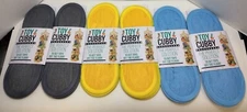 Toy Cubby Organizer For Plush & Toys, Gray, Yellow, Blue Lot of 6, Free Shipping