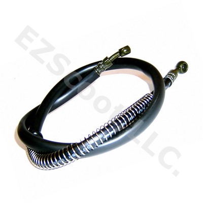 HYDRAULIC REAR BRAKE CABLE STEEL FLEX LINE 80/" GY6 CHINESE SCOOTER JONWAY BAJA