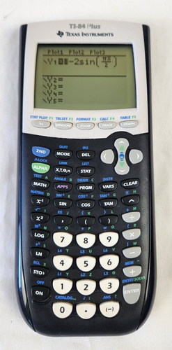 TEXAS INSTRUMENTS TI-84 Plus Ti84 With Cover Working GC - Picture 5 of 8
