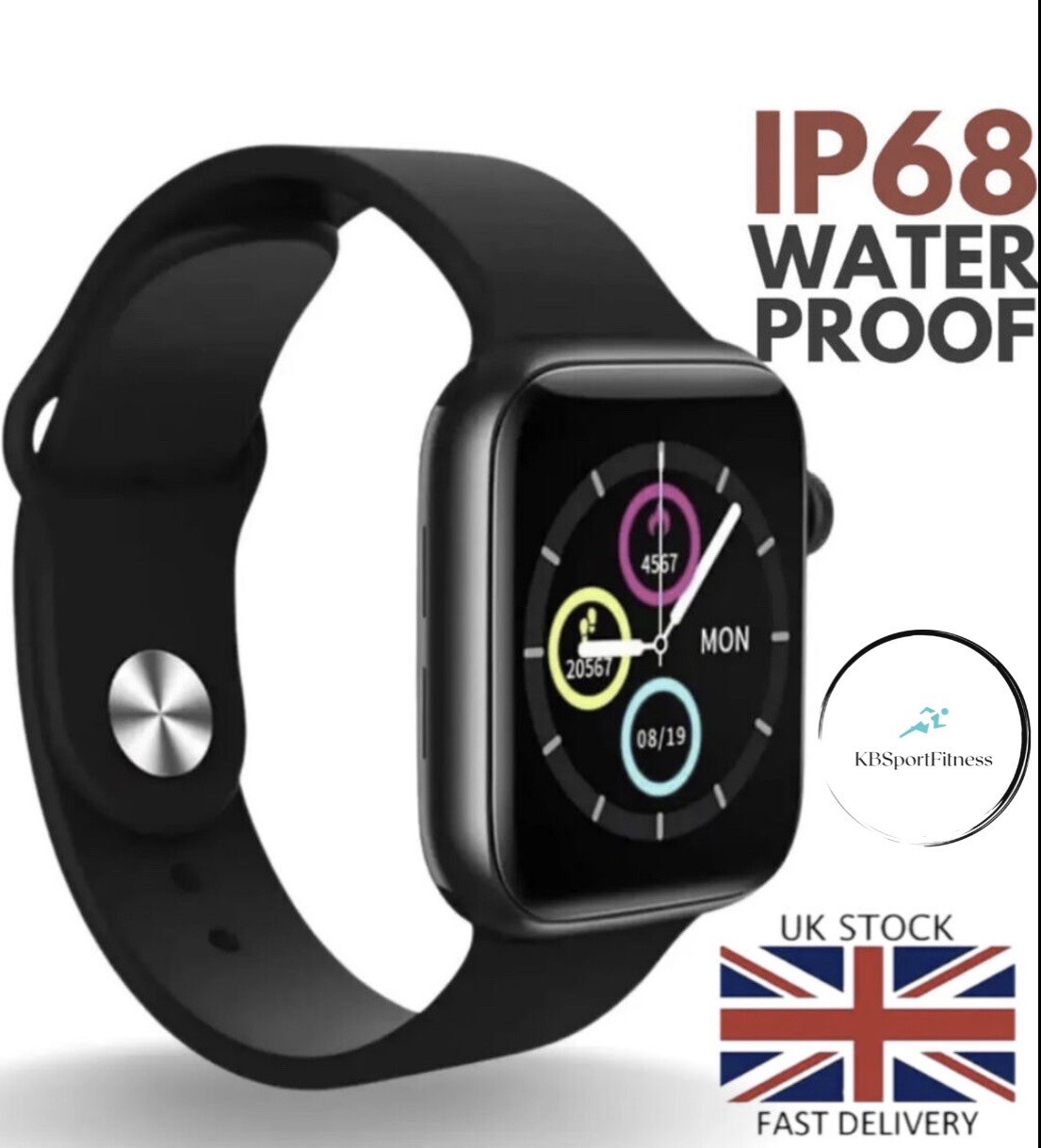 Smart Watch Fitness Tracker Heart Rate Monitor