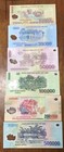 Vietnam Dong Banknote Set World Paper Money Currency ( 50,000 to 500,000 )