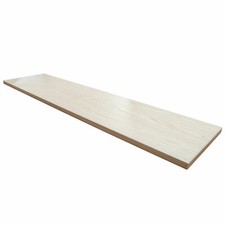 Wood Shelves 1000mm x 250mm for Slatwall Retail Shop Home 5 Colours (D20+)