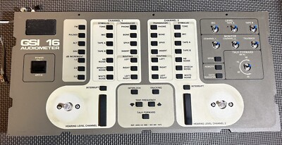 Zeiss Humphrey Field Analyzer 750i GSI 16 Audiometer Panel