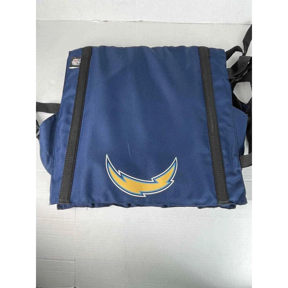 Cojín de asiento de estadio NFL San Diego Chargers con correa de transporte asiento blanqueador acolchado Foto 4 de 4