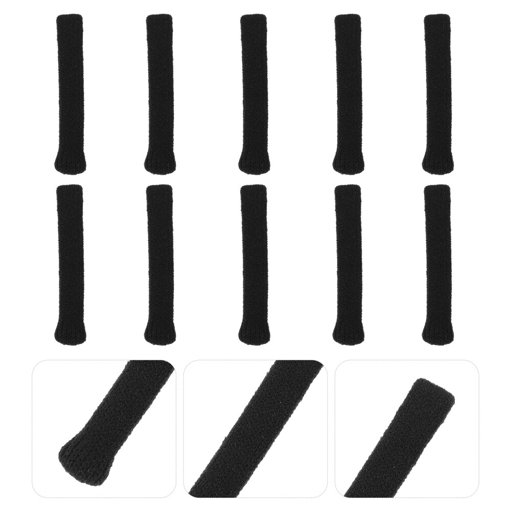 10pcs Eyeglass End Tips Anti-Slip Eyeglass Ear Hook Holder Grip Anti-Slip Ear