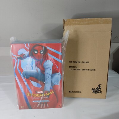 Hot Toys 1/6 Spider-Man Homecoming Homemade Suit Figure! MMS414