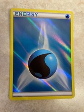Water Energy REVERSE HOLO RARE 2013 Black White - Pokemon Card - NM