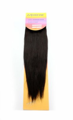Elysee Star 100 % Remy Echthaar seidig glatt gewebt Weft Hair Extensions - UK