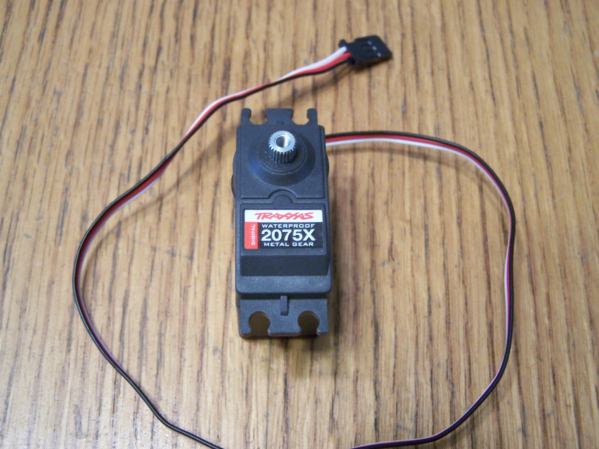 Fit Traxxas 2075X Waterproof Digital Steering Servo Metal Gear Slash TRX-4  Erevo