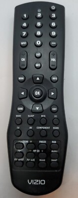 Vizio VR1 Remote Control VW37LHDTV10A VW37LHDTV20A VW37LHDTV10A VW37LHDTV20A