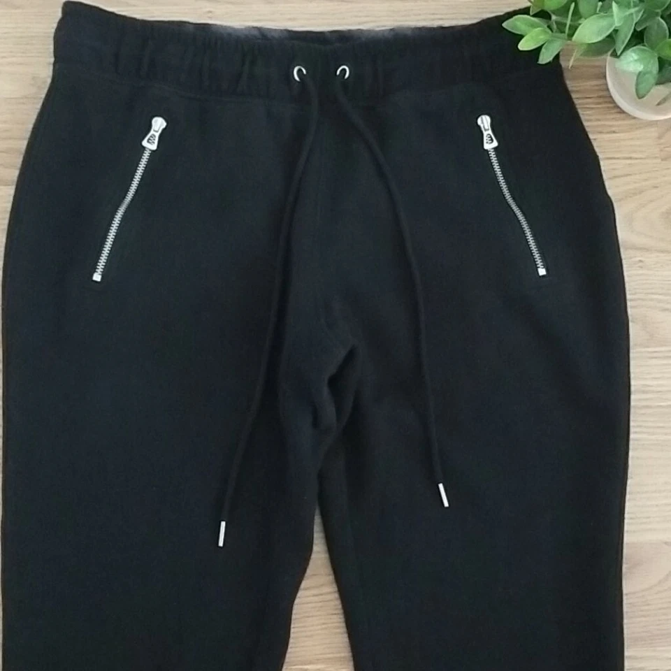 Gap Women's Drawstring Jogger Pants Black XS  - Image 2 of 4