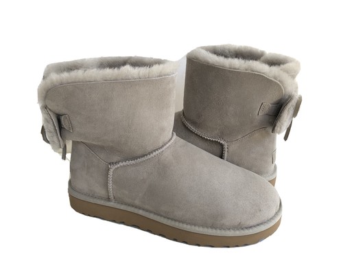UGG CLASSIC DOUBLE BOW MINI GOAT WATER 