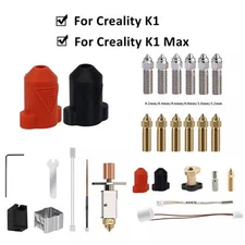For Creality K1/K1 MAX 3D Printer Nozzle Hotend Heating Block Accessories Lot