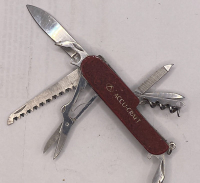 Stainless Steel Officier Suisse 10-Folding Multi Tool/Knife  
