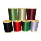Kanagawa Kinsuzu and Pearsall 100 Silk Thread, 23 dtex 3x2, 1300m, 48 Colors