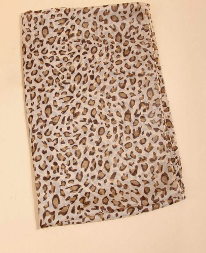 Animal Print Oblong Scarf Brown Black Beige Pattern Buy One Get One Free - Picture 2 of 9