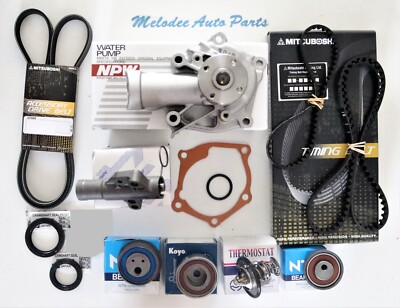 Premium Water Pump & Timing Belt Kit for 07-12 Mitsubishi  Eclipse/Galant 2.4L.