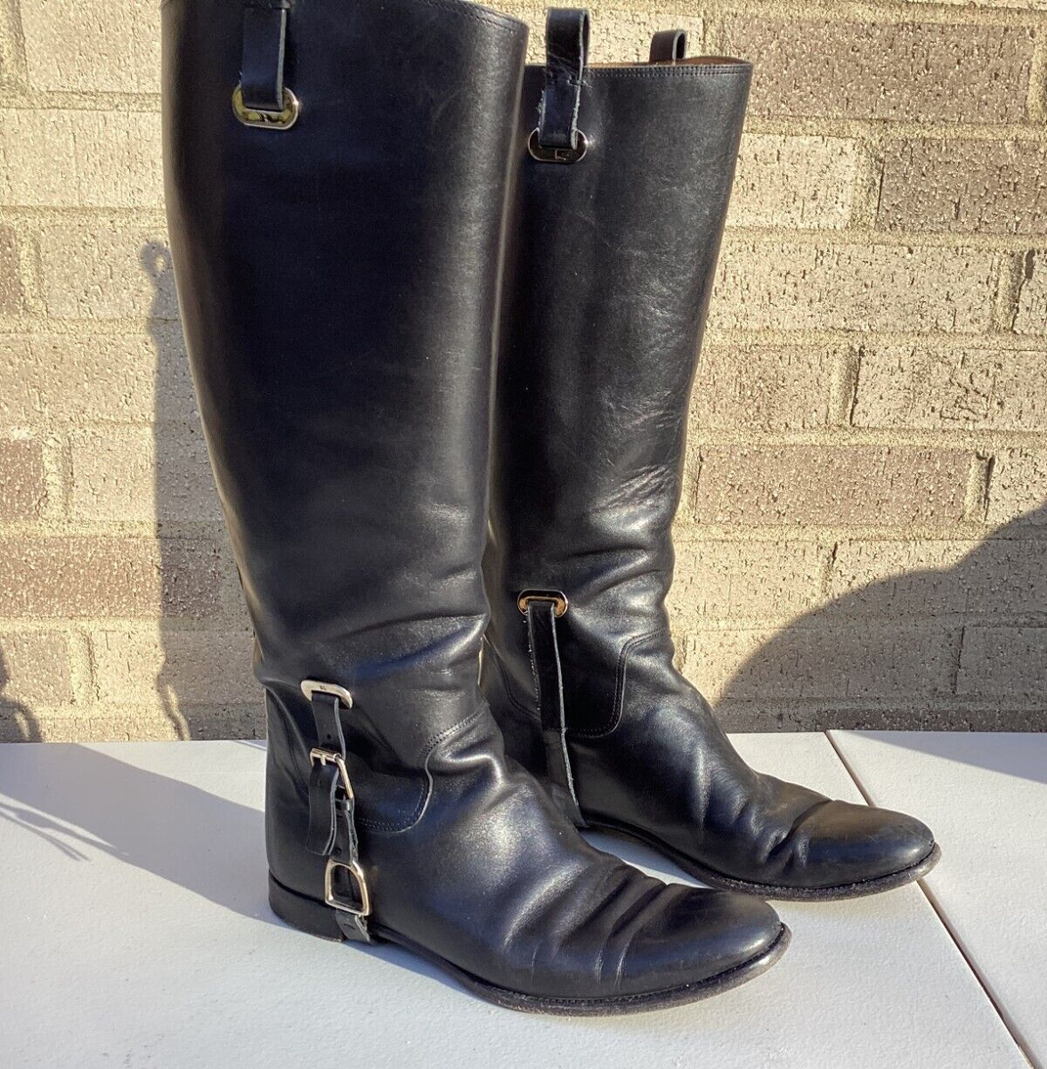 Ralph Lauren Collection Purple Label Black 10 B Leather  display picture 1