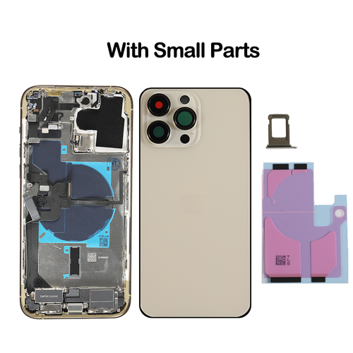 New Back Cover Housing For iPhone 14 Pro Max Rear Battery Door Frame Replacement - Picture 8 of 13