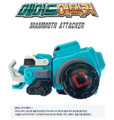Dino Core Season 2 MAMMOTH ATTACKER Elephant Transforming Dinosaur