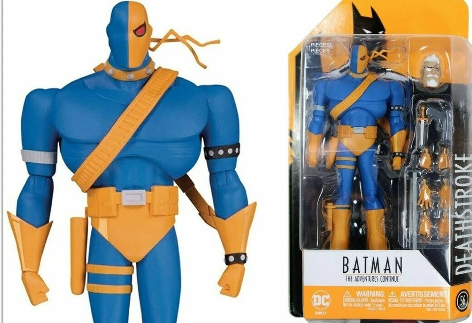 Dc Batman Animated Series The Adventures Cont'Deathstroke action figure n.56 - Image 3 of 4