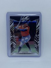 2019 PRIZM BASEBALL GEORGE SPRINGER ZEBRA STRIPE PRIZM REFRACTOR /99 Astros B9