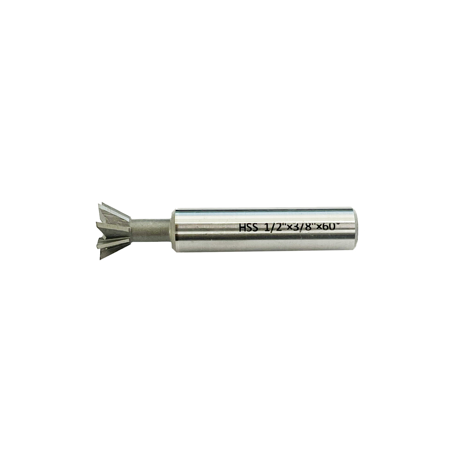HSS DOVETAIL CUTTER 1/2"" X 60 DEGREES MILLING CUTTER RDGTOOLS
