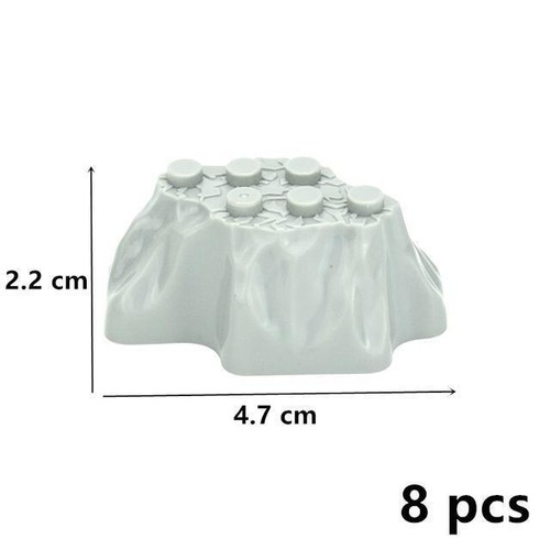 ☀️New Rock Pieces Burp & Lurp Parts Mountain Wall 6082 6083 23996 47847 for Lego - Picture 33 of 40