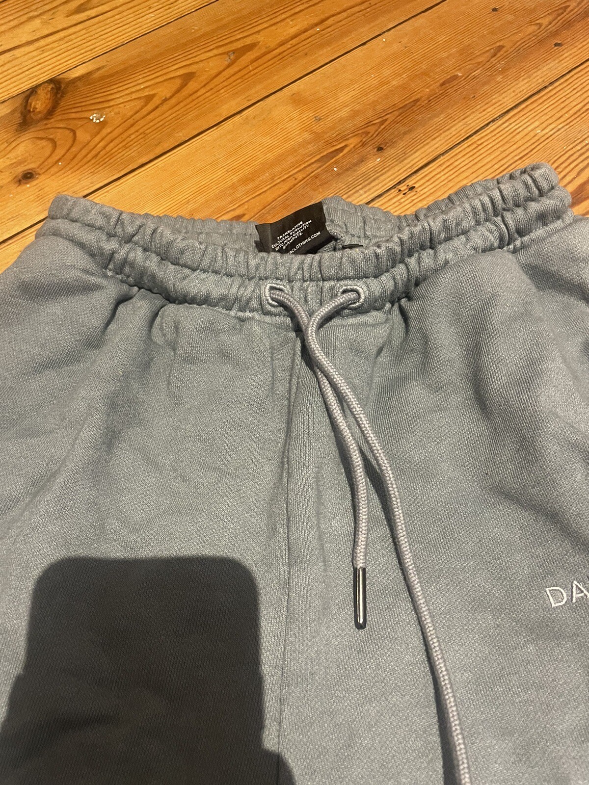 Daily Paper Jogging Bottoms XS Grey White Tie Dye Sweatpants Unisex image 3
