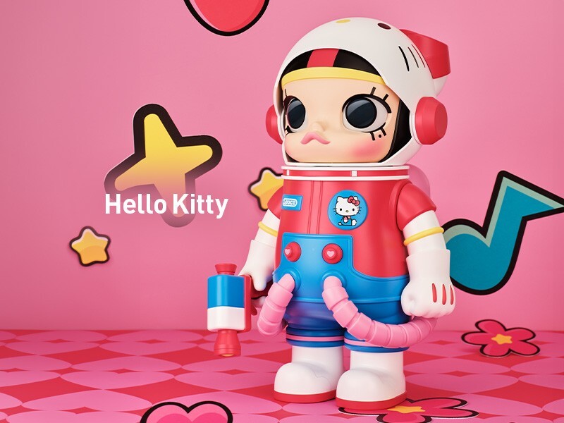 POP MART×SANRIO MEGA SPACE MOLLY 400% Pop Mart Mega Collection 400% Space Molly Sanrio Characters