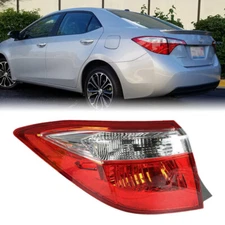 For 2014-2016 Toyota Corolla Outer Tail Light Rear Brake Lamp Driver Left Side