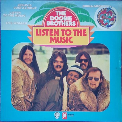 The Doobie Brothers   Listen To The Music- Warner Bros. Records - Germany - 1975