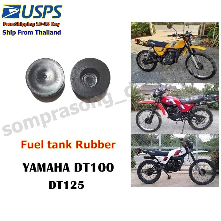 Genuine Style Rubber Damper Yamaha DT100 DT125 Fuel Tank Cushion