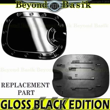 2019-2025 Chevy Silverado 1500 W/79.44" Std Bed GLOSS BLACK Gas Door REPLACEMENT