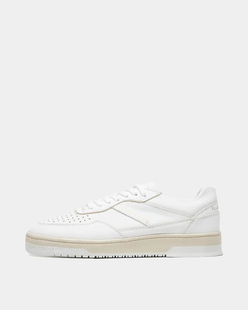 Filling Pieces Ace Spin Organic White Sneaker Shoes - EU 40
