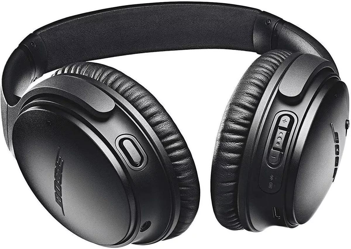 Bose QuietComfort 35 II Bluetooth Wireless Over-Ear Headphones with Mic / Black