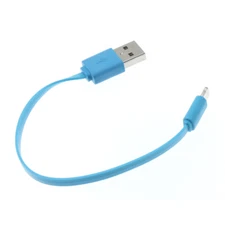 iPHONE 7 8 XR XS MAX 11 12 13 Pro - SHORT USB CABLE FAST CHARGE POWER CORD WIRE