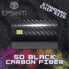 Carbon Fiber Credit Card Skin / Wrap Decal Pre-Cut Sticker