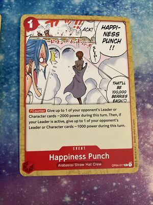 Happiness Punch - OP04-017 - C New OP-04 Kingdoms of Intrigue One