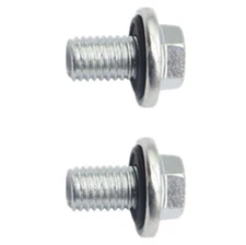 2 Oil Drain Plug Bolt For GMC Buick Cadillac Chevrolet 55577568 W/Gasket USSTOCK
