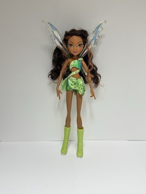Winx Club Mattel Layla/Aisha Pixie Magic/Season 1 Doll / Puppe(READ DESCRIPTION)