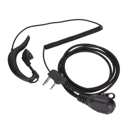 Two Way Radio Earpiece Single Wire Earhook Headset For Military Bar Ho FY - Zdjęcie 14 z 22