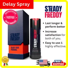 Premium Desensitizing Delay Spray Men by Steady Freddy - Effective Last Long US