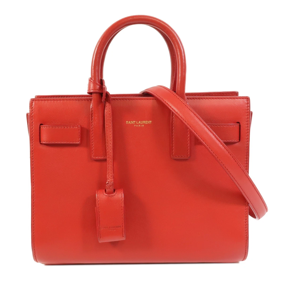 Saint Laurent Red Bags & Handbags for Women for sale | eBay