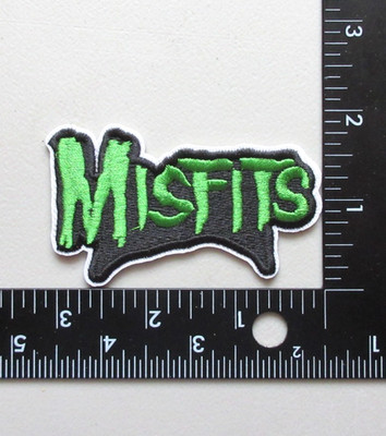  MISFITS PUNK ROCK BAND MUSIC BATTLE JACKET VEST HAT EMBROIDERED IRON ON PATCH