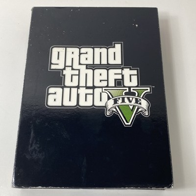 Grand Theft Auto V 5 GTA Five For PC DVD-ROM 7-Disc No Map Rockstar Games Used