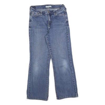 LEVI'S 512 Bootcut Damenjeans Blau Slim Stretch Baumwolle W26 L26