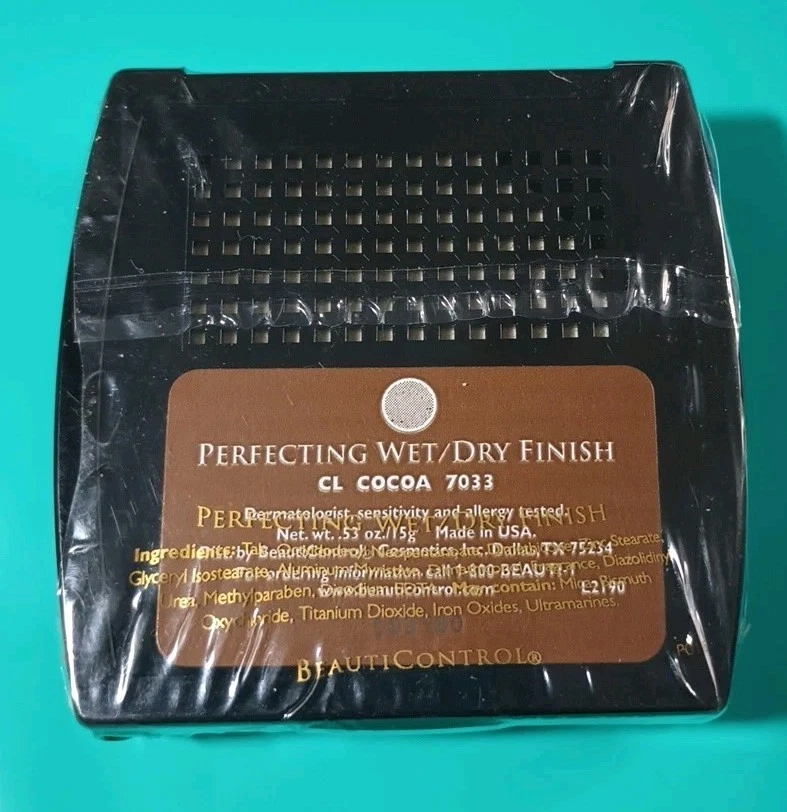 BeautiControl Perfecting Wet/Dry Finish Foundation CL Cocoa 7033 - NOS, Sealed - Image 2 of 4